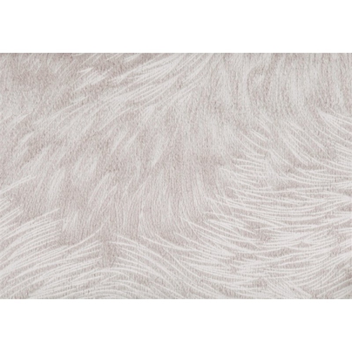 PILLOW - 18"X 18" / LIGHT TAUPE FEATHERED VELVET / 1PC
