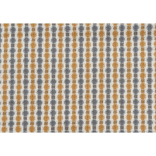 PILLOW - 18"X 18" / GOLD / GREY ABSTRACT DOT / 2PCS