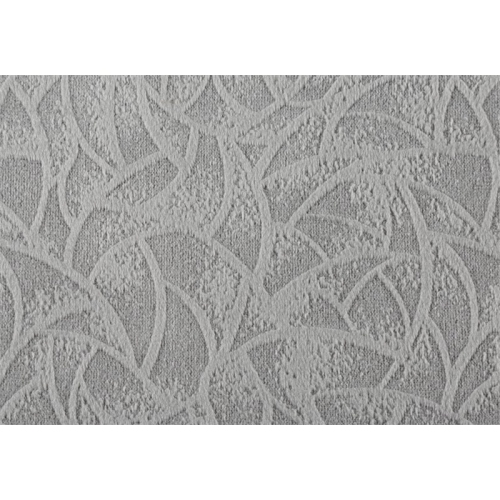 PILLOW - 18"X 18" / LIGHT GREY FLORAL VELVET / 1PC