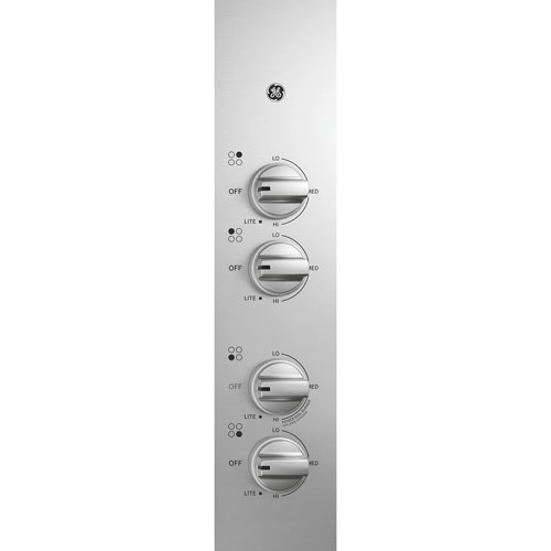 GE 30" 4-Burner Gas Cooktop (JGP3030SLSS) - Stainless Steel