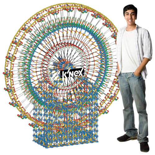 K'NEX Thrill Rides 6-Foot Ferris Wheel Building Set - 8,550 Pieces