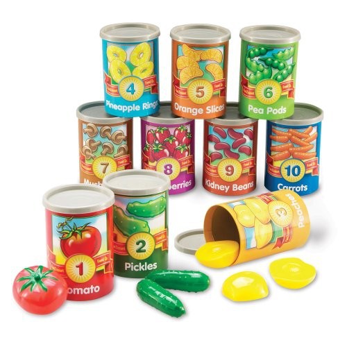 LEARNING RESOURCES  One to Ten Counting Cans