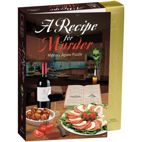 Recipe For Murder Mystery 1000 Piece Jigsaw Puzzle [Kitchen]