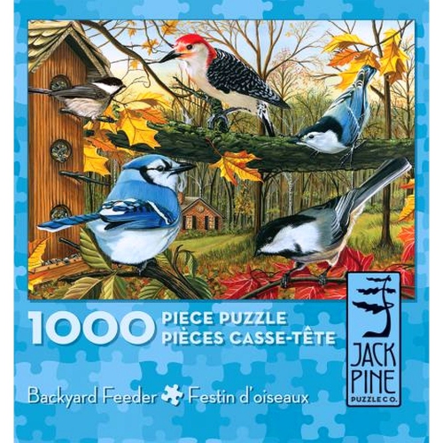 JACK PINE  Backyard Feeder - 1000 Piece Puzzle