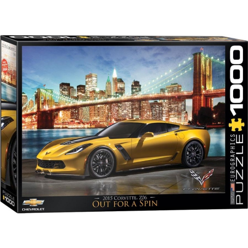 EUROGRAPHICS  2015 Chevrolet Corvette Z06: Out for A Spin Jigsaw Puzzle (1000-Piece)