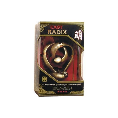 Eureka Brain Teaser - Cast Jigsaw Puzzle - Cast Radix difficulty 4 - by Hanayama