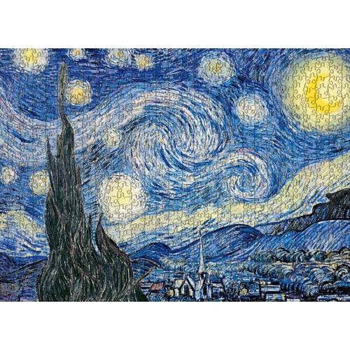 Eurographics Starry Night by Vincent Van Gogh 1000-Piece Puzzle