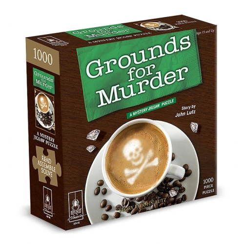 Classic Mystery Jigsaw Puzzle - Grounds for Murder