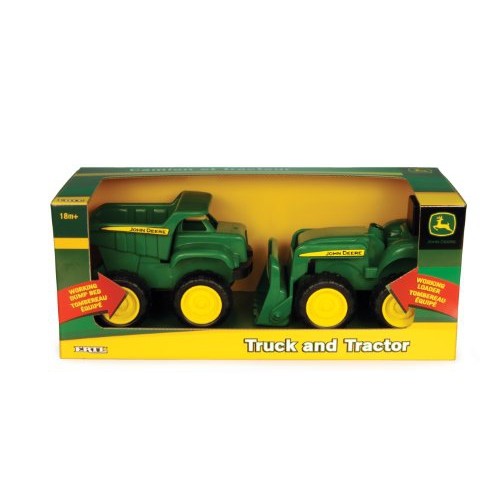 John Deere Sandbox Vehicle 2pk, Truck and Tractor