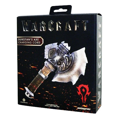 Swordfish Tech Warcraft, Durotan's Axe Data Charging Cord for Lighting Connector/ Micro USB - Retail Packaging