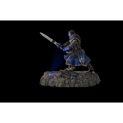 Swordfish Tech Warcraft, Lothar Statue Phone Charging Dock - Retail Packaging