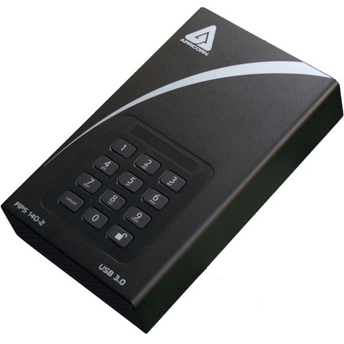 APRICORN AEGIS PADLOCK DT 4TB USB 3.0 DESKTOP FIPS 140-2 ENCRYPTED USB 3.0 DESKTOP HARD DRIVE WITH PIN ACCESS ADT-3PL256