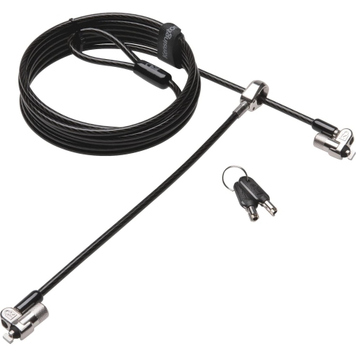 Kensington Microsaver 2.0 Keyed Twin Laptop Lock Security Cable