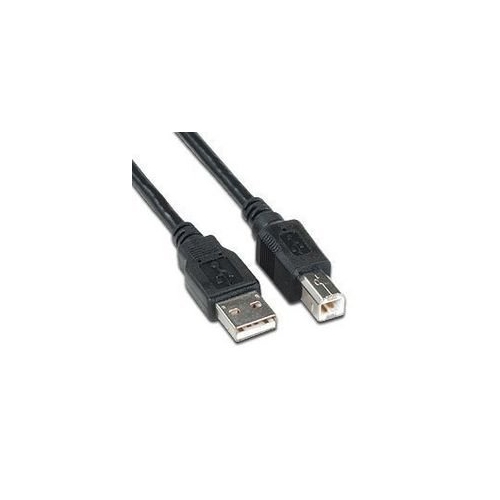 ONEDEALOUTLET NEW BLACK 25 FEET USB 2.0 CABLE FOR PRINTER OR SCANNER PREMIUM QUALITY USB-25AB-201