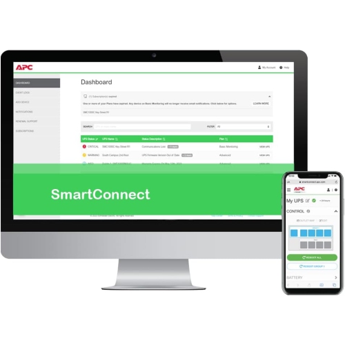 APC by Schneider Electric Smart-UPS 750VA RM 2U 120V with SmartConnect