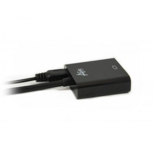AddOn HDMI Male to VGA Female Black Adapter -