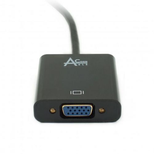 AddOn HDMI Male to VGA Female Black Adapter -