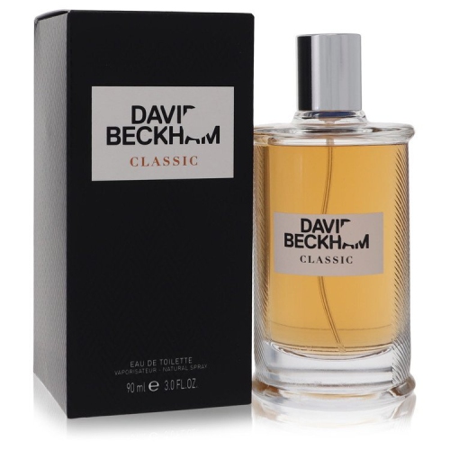 David Beckham Classic Eau De Toilette Spray for Men, 3 Fl Oz