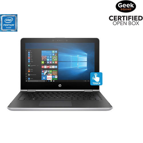 HP Pavilion x360 11.6" 2-in-1 Laptop - Silver (Intel ...