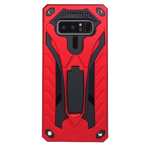 Exian Fitted Hard Shell Case for Samsung Galaxy Note 8 - Red