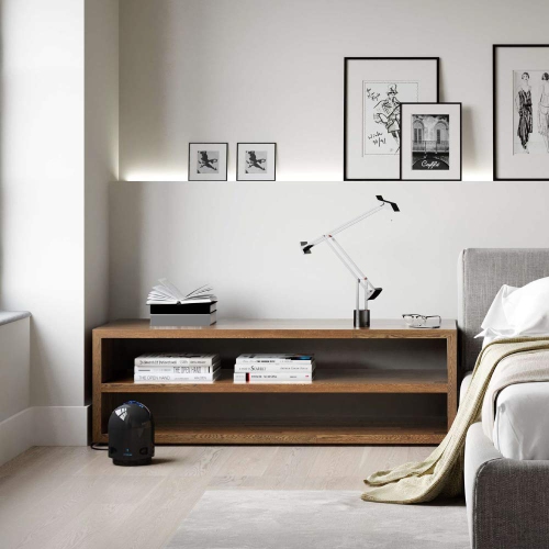 Airfree Iris 3000 Filterless Air Purifier with Nightlight, Black