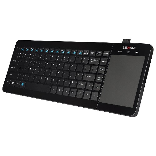 Clavier ergonomique sans fil TouchPad de Lexma - Anglais - Boîte ouverte