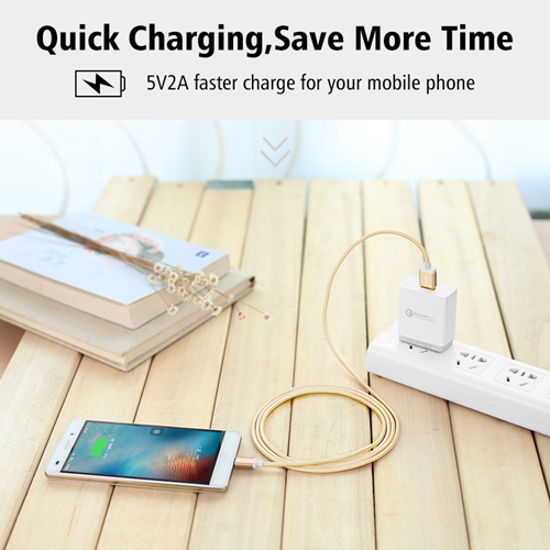 UGREE Micro USB cable allows you to connect your mobiles, tablets, cameras, MP4/MP5 etc. to your PC or power adapter