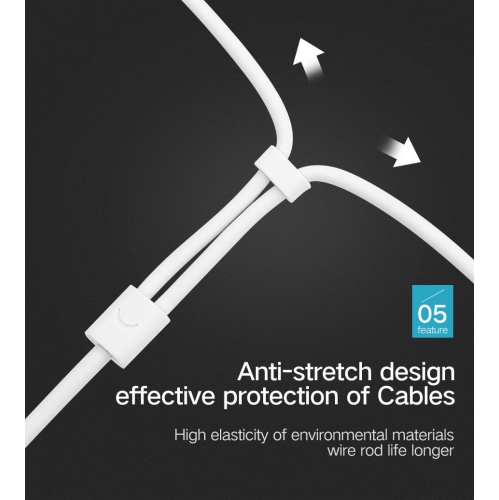 SAMA SA-10780 Cable Audio 3.5mm AUX Splitter, 20cm White