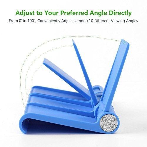 SAMA – Support de téléphone portatif à angles multiples sa-30390, bleu