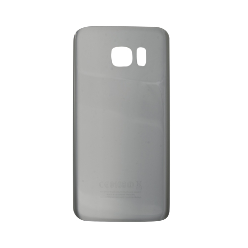 Samsung Galaxy S7 Edge G935W8 Phone Back Housing Battery Door Cover Replacement - Silver