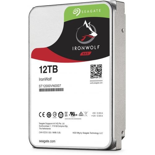Seagate IronWolf ST12000VN0007 12TB 3.5" Internal Hard Drive - SATA