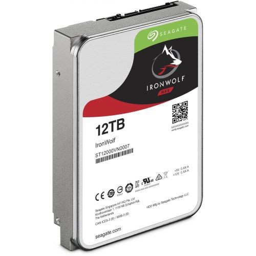 Seagate IronWolf ST12000VN0007 12TB 3.5" Internal Hard Drive - SATA