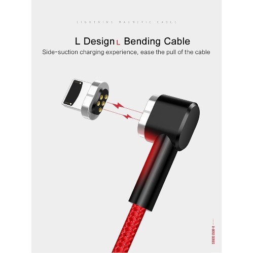 USAMS US-SJ148 Lightning Magnetic cable U-Boss Series