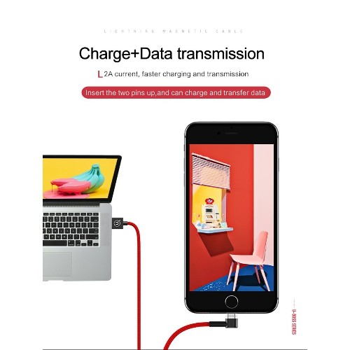 USAMS US-SJ148 Lightning Magnetic cable U-Boss Series