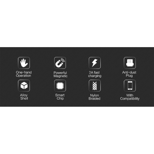 USAMS US-SJ132 iPhone Lightning Magnetic cable U-Link Series