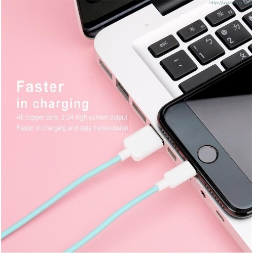 USAMS US-SJ097 iPhone Lightning Cable 1m White