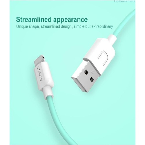 USAMS US-SJ097 iPhone Lightning Cable 1m White