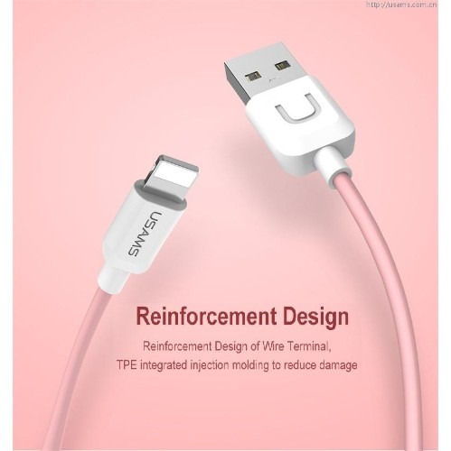 USAMS US-SJ097 iPhone Lightning Cable 1m White