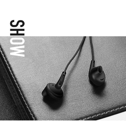 USAMS EP-14 in-ear HiFi Braided Earphone Black