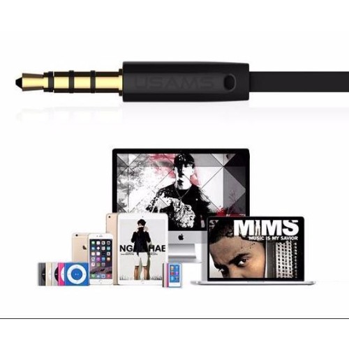 USAMS US-SJ076 in-ear Line Control Earphone Leo Series Red