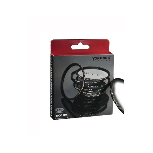 Yongnuo Slim NCC UV Haze Filter 67 mm with 2 Free ZEISS Lens Cleaning Wipes