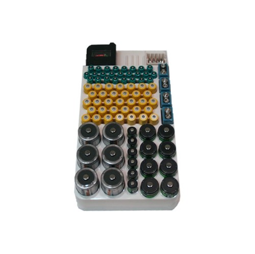 Battery Rack for 82 Batteries with Tester