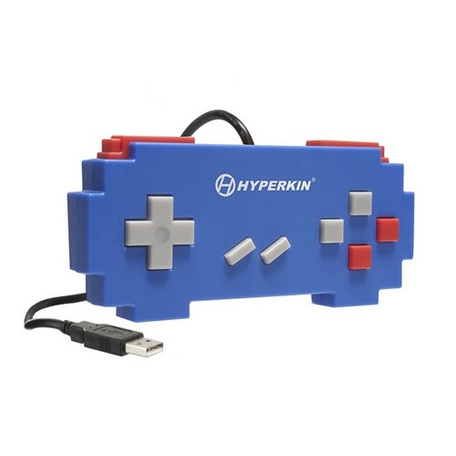 BLUE USB PIXEL ART CTRL PC/MAC [HYPERKIN]