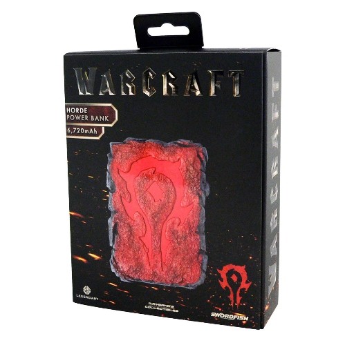 Swordfish Tech Warcraft, Horde Symbol 6,720mAh External Power Bank PB700SH