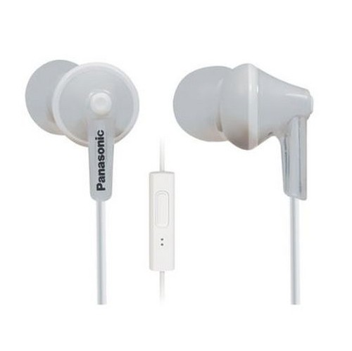 Panasonic In-Ear/Ear Bud Headphone (RP-TCM125W) - White