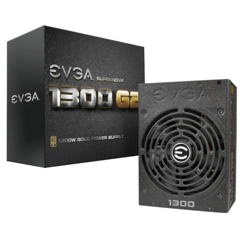 EVGA SUPERNOVA 1300 G2 80+ GOLD, 1300W FULLY MODULAR NVIDIA SLI AND CROSSFIRE READY 10 YEAR WARRANTY POWER SUPPLY 120-G2