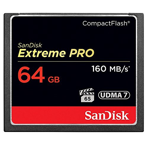 CARTE MÉMOIRE FLASH COMPACTE 64 GO EXTREME PRO UDMA 7 DE SANDISK/SSDCFXPS-064G-X46