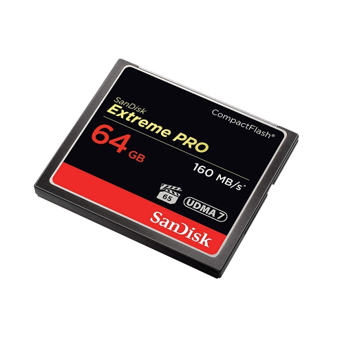 CARTE MÉMOIRE FLASH COMPACTE 64 GO EXTREME PRO UDMA 7 DE SANDISK/SSDCFXPS-064G-X46