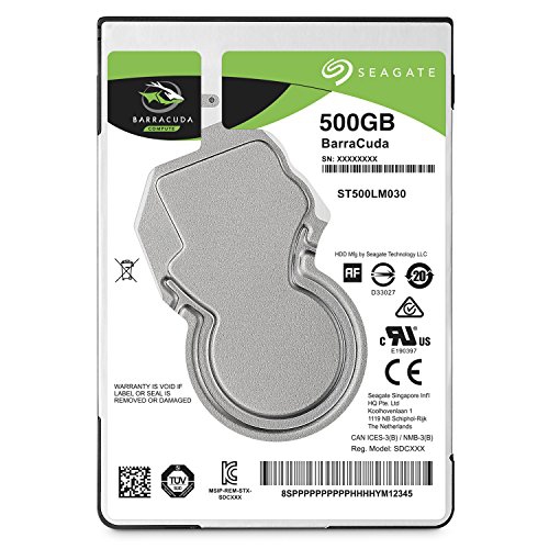 SEAGATE 500GB BARRACUDA 5400 RPM 128MB CACHE SATA 6.0GB/S 2.5" LAPTOP INTERNAL HARD DRIVE ST500LM030