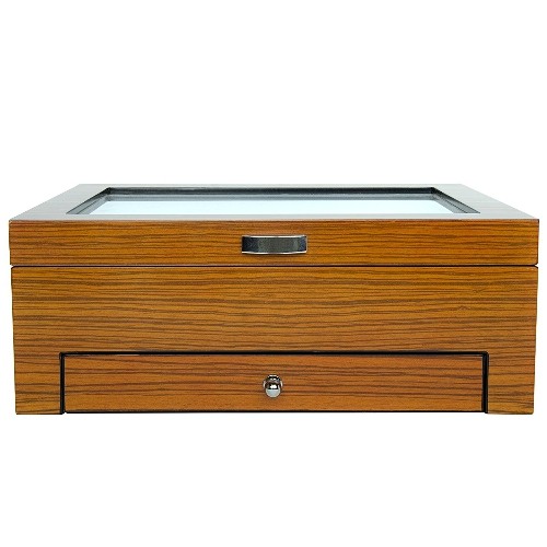Top Quality Wood watch Storage Box Organizer with Valet Drawer …